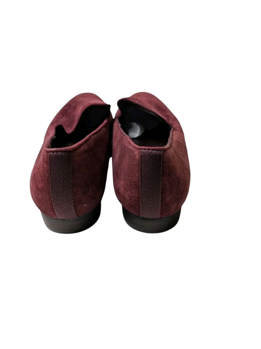 Brooks Brothers Burgundy Suede Flats 7.5